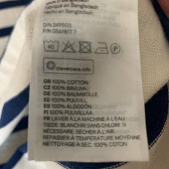 H&M Nautical Striped Dress - Picture 3 of 3